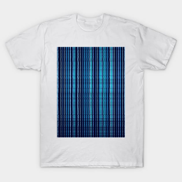 Painted Blue Lines T-Shirt by PSCSCo